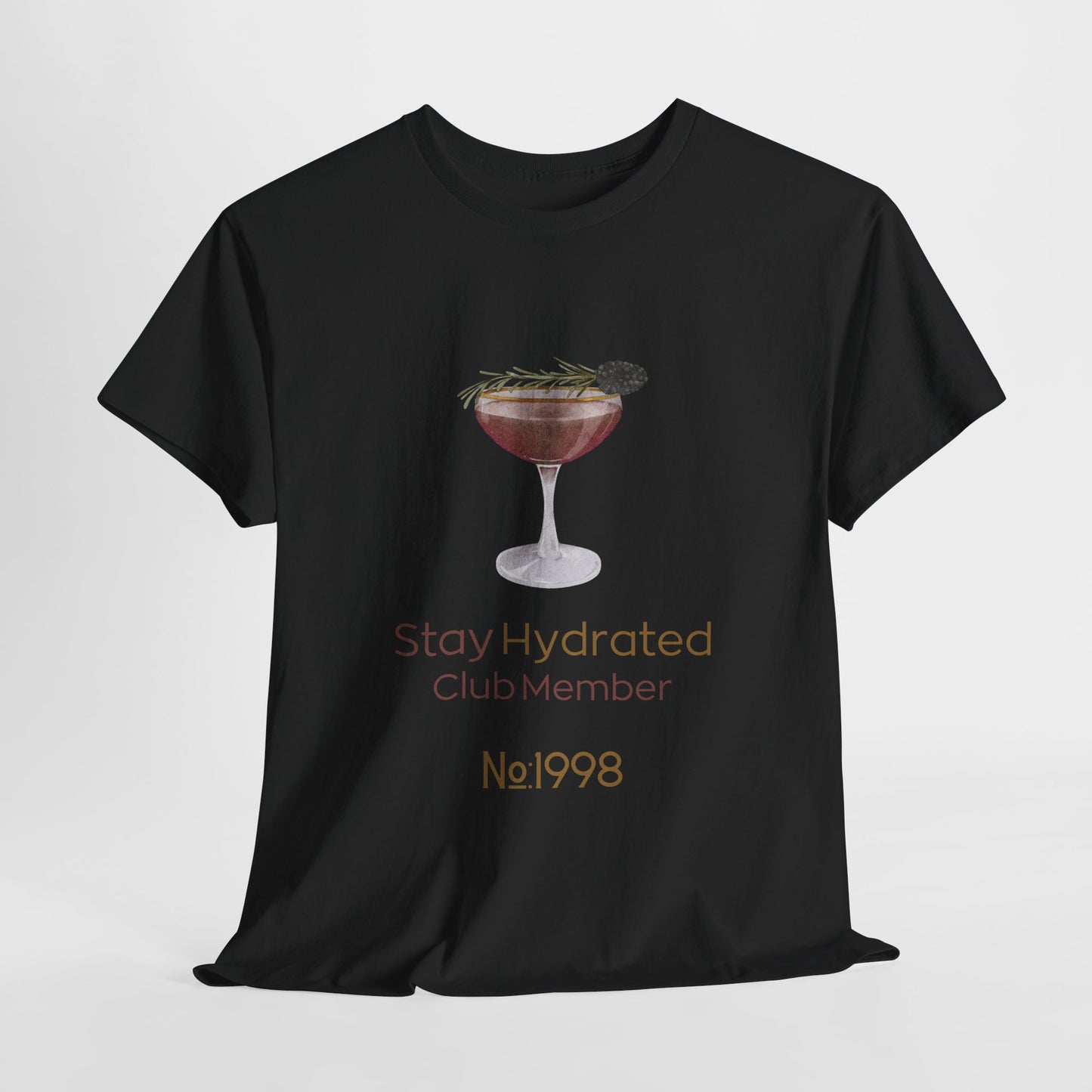 Stay Hydrated Club Tee / Front Edition