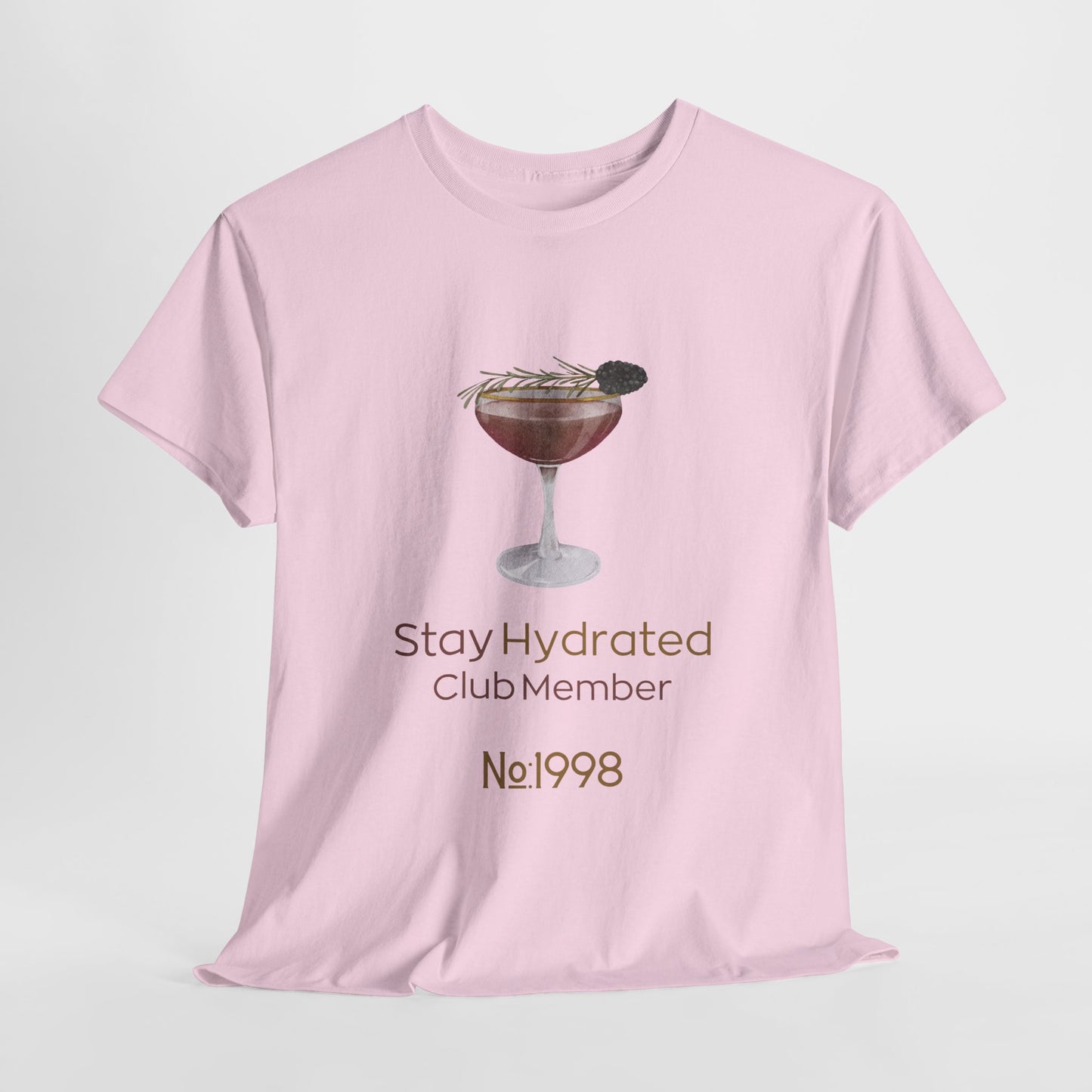 Stay Hydrated Club Tee / Front Edition