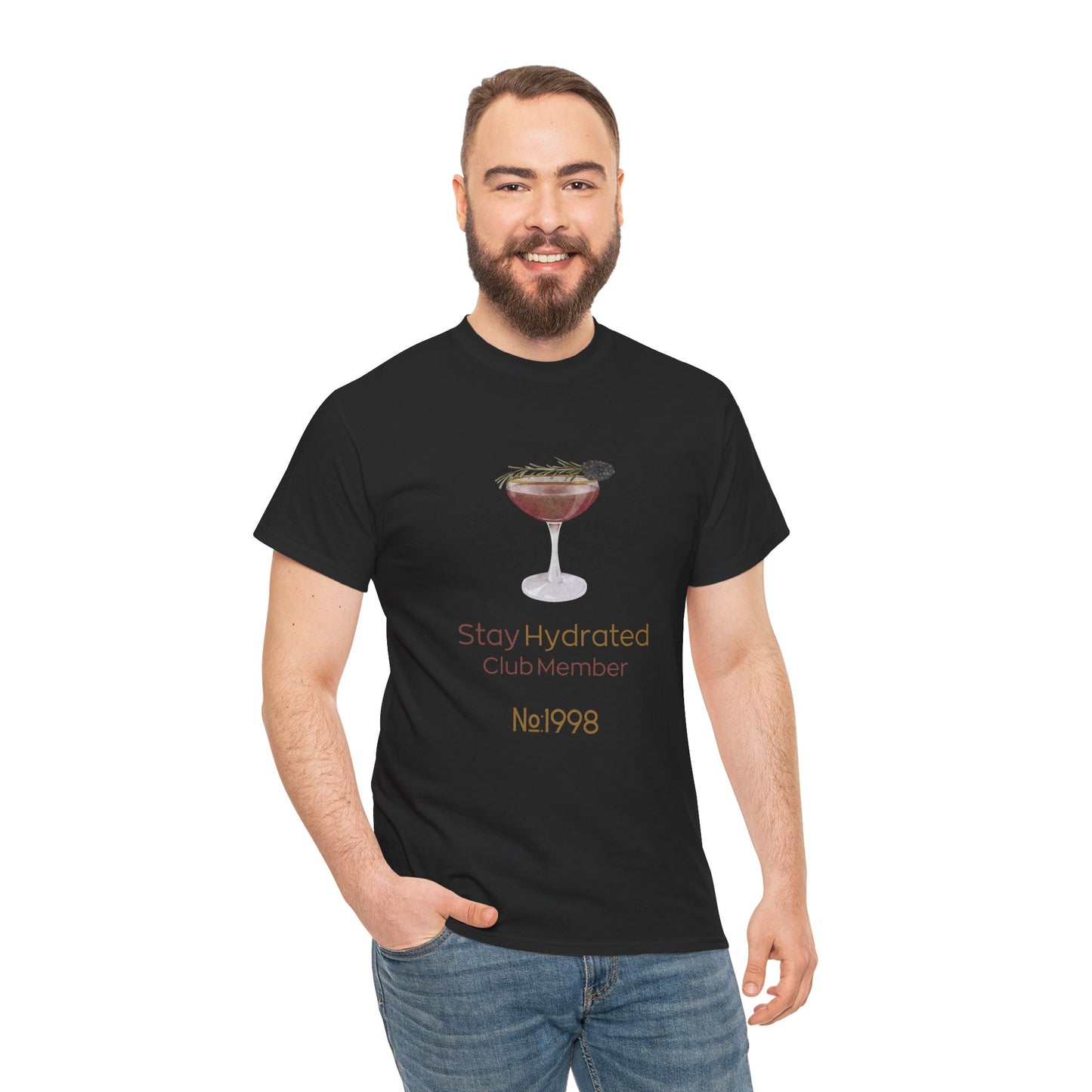 Stay Hydrated Club Tee / Front Edition