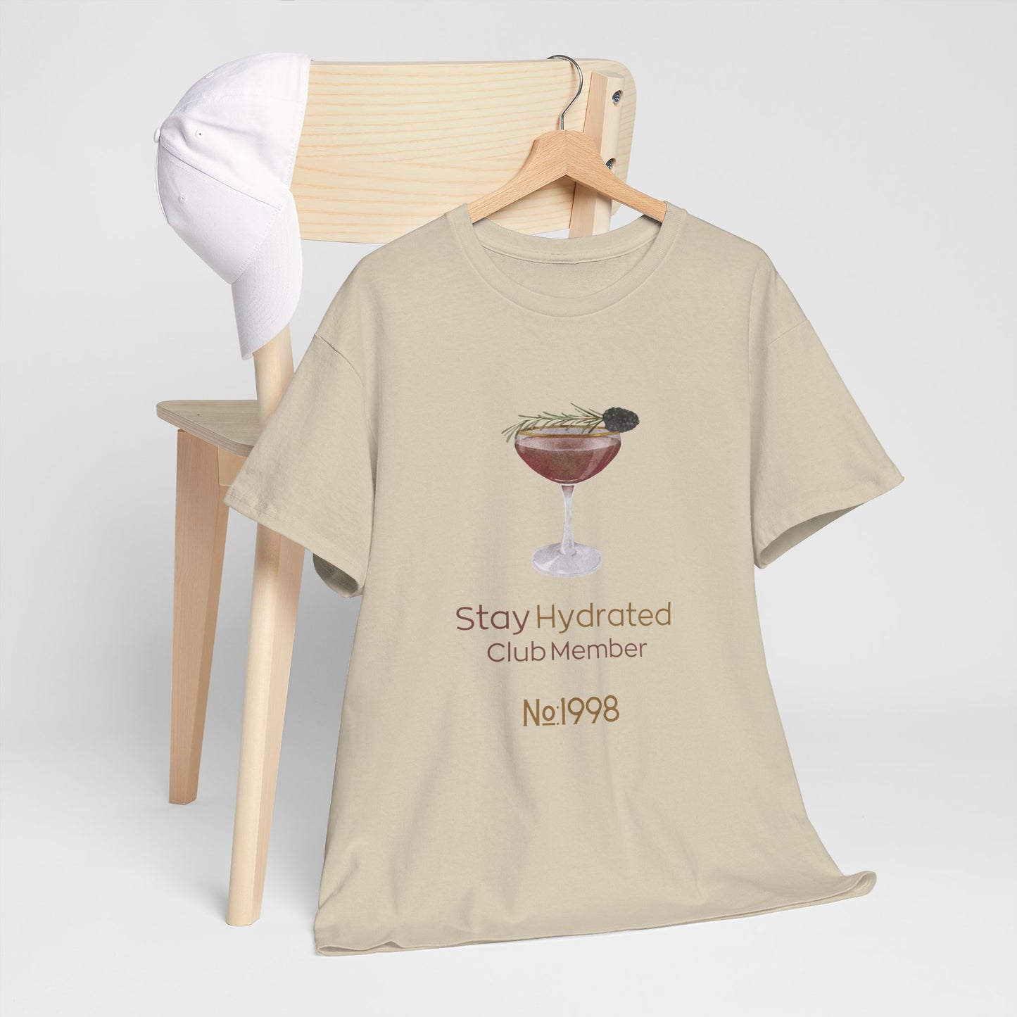 Stay Hydrated Club Tee / Front Edition