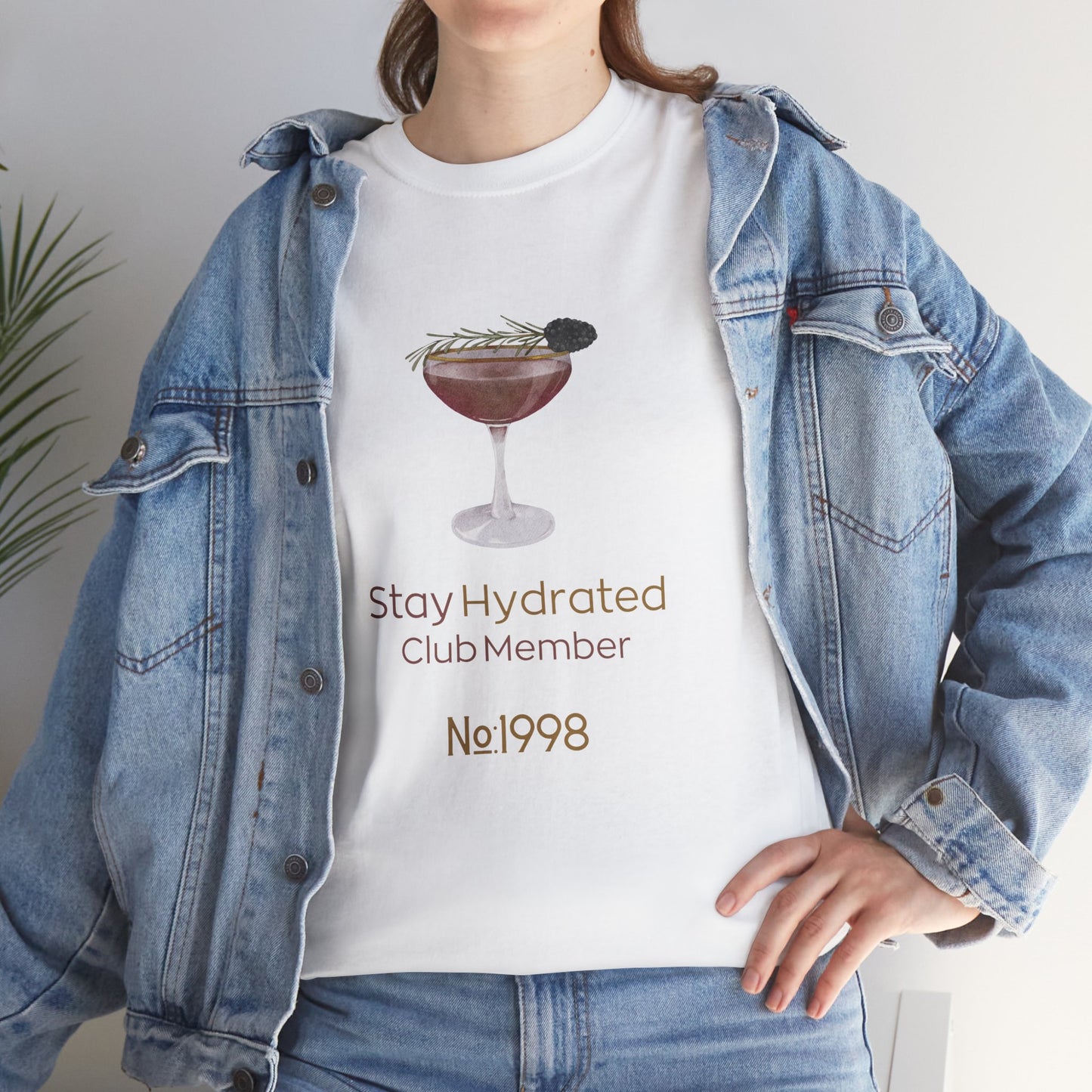 Stay Hydrated Club Tee / Front Edition