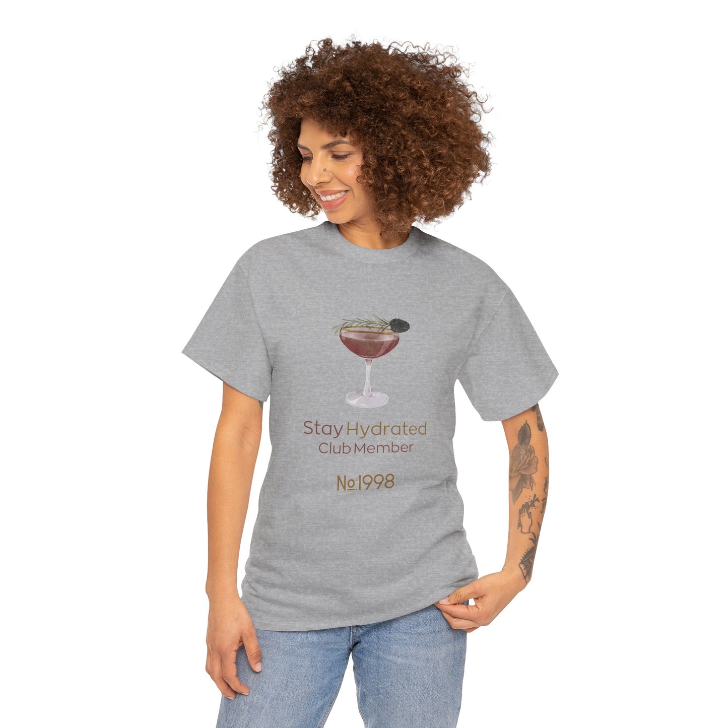 Stay Hydrated Club Tee / Front Edition