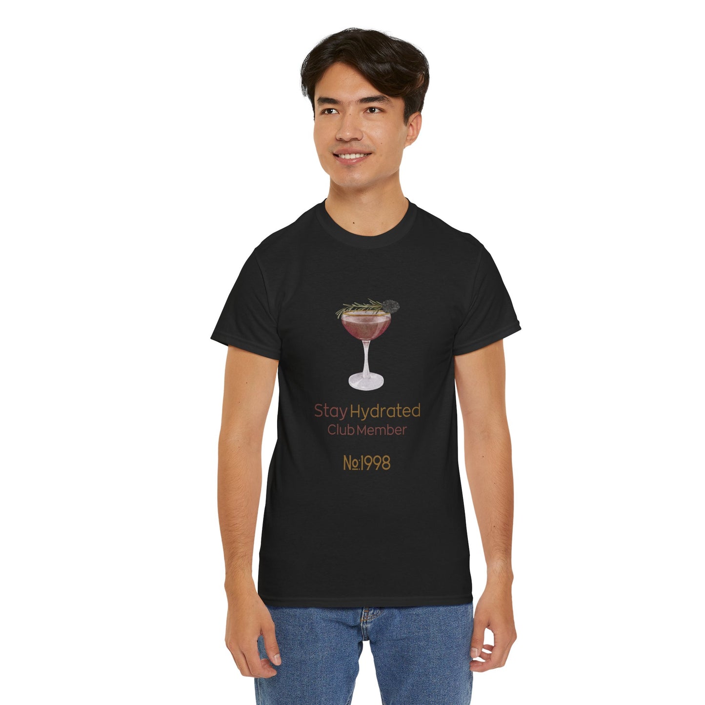 Stay Hydrated Club Tee / Front Edition