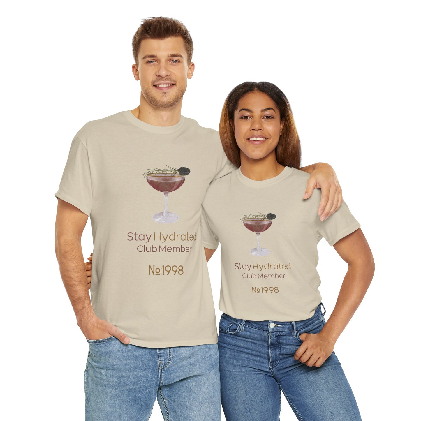 Stay Hydrated Club Tee / Front Edition