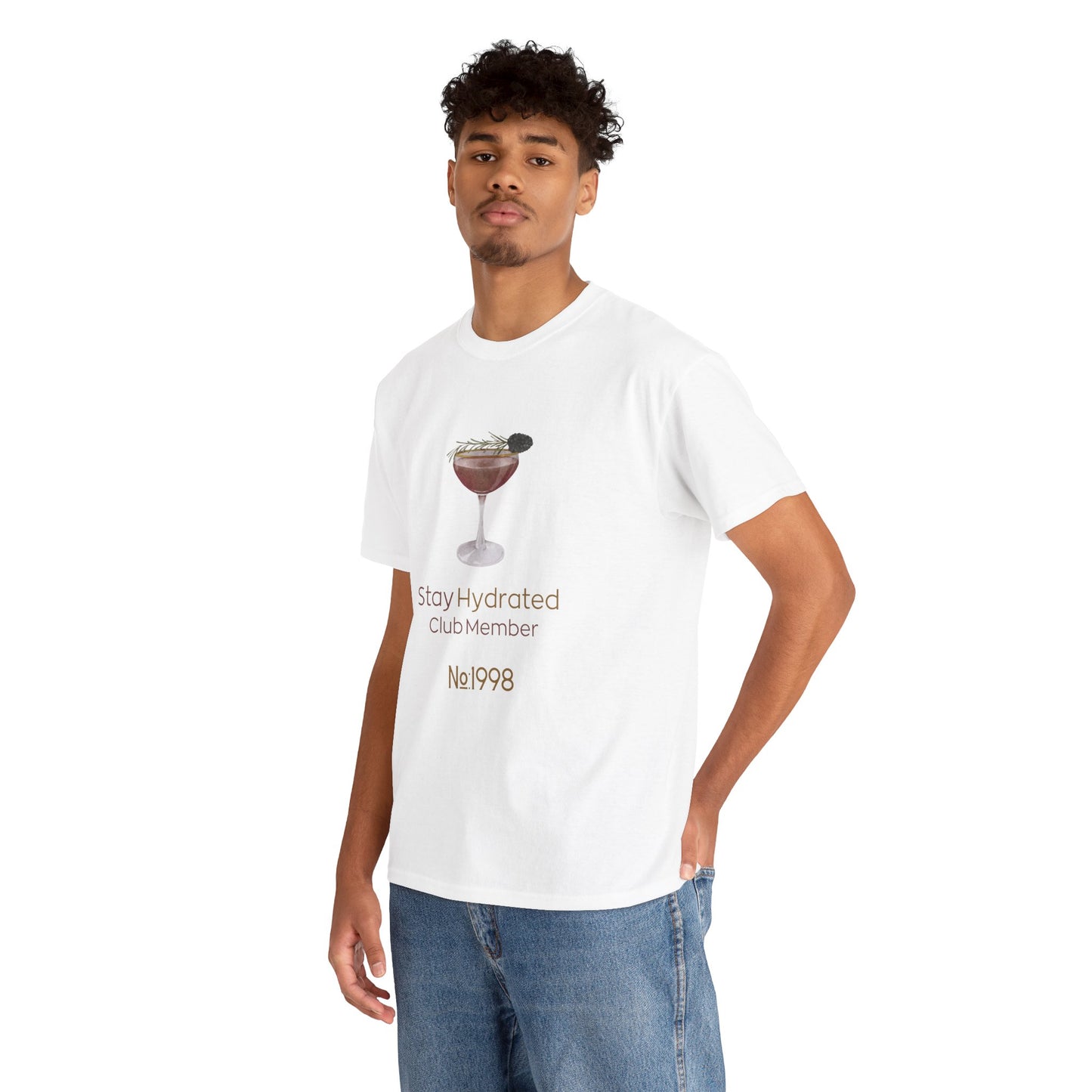Stay Hydrated Club Tee / Front Edition