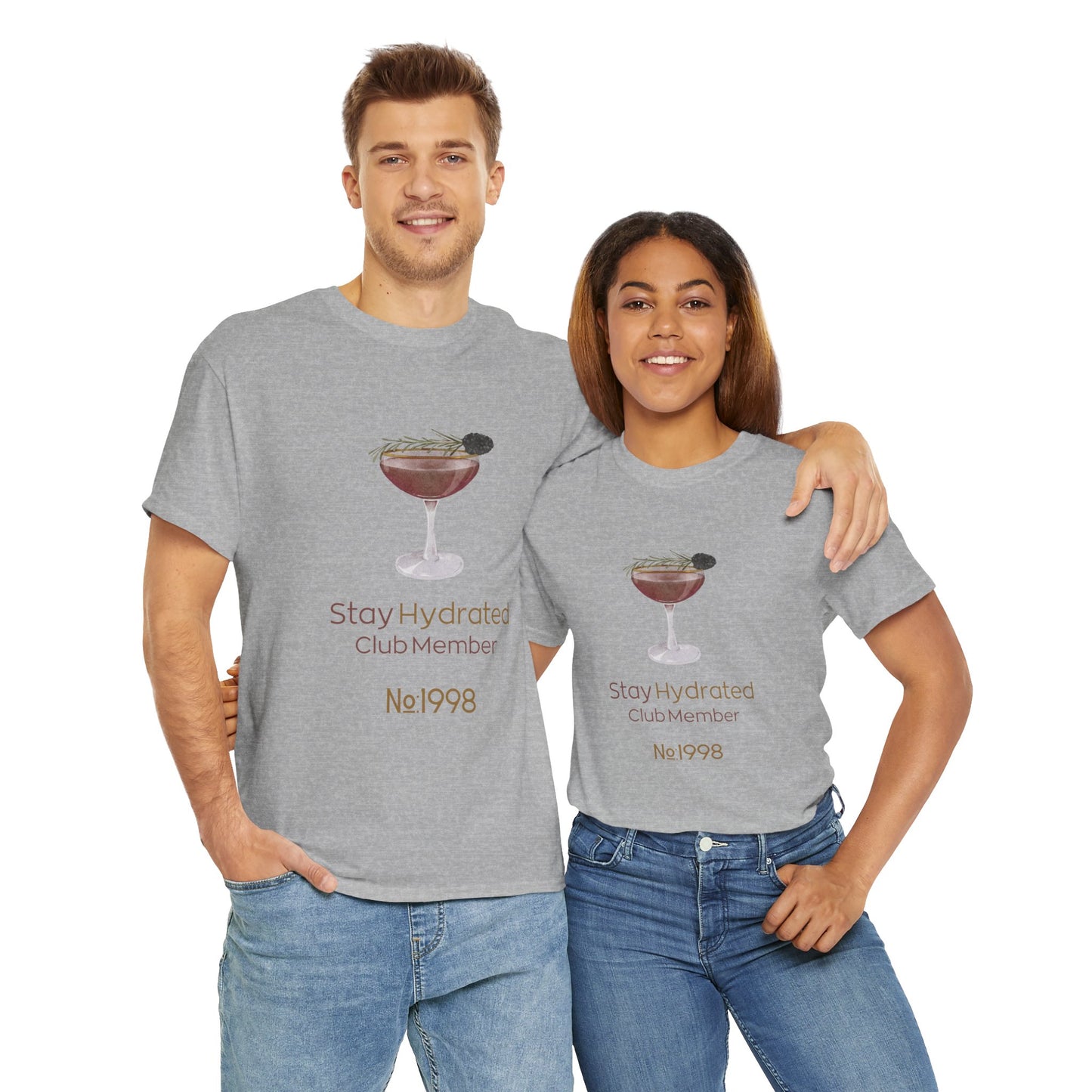 Stay Hydrated Club Tee / Front Edition