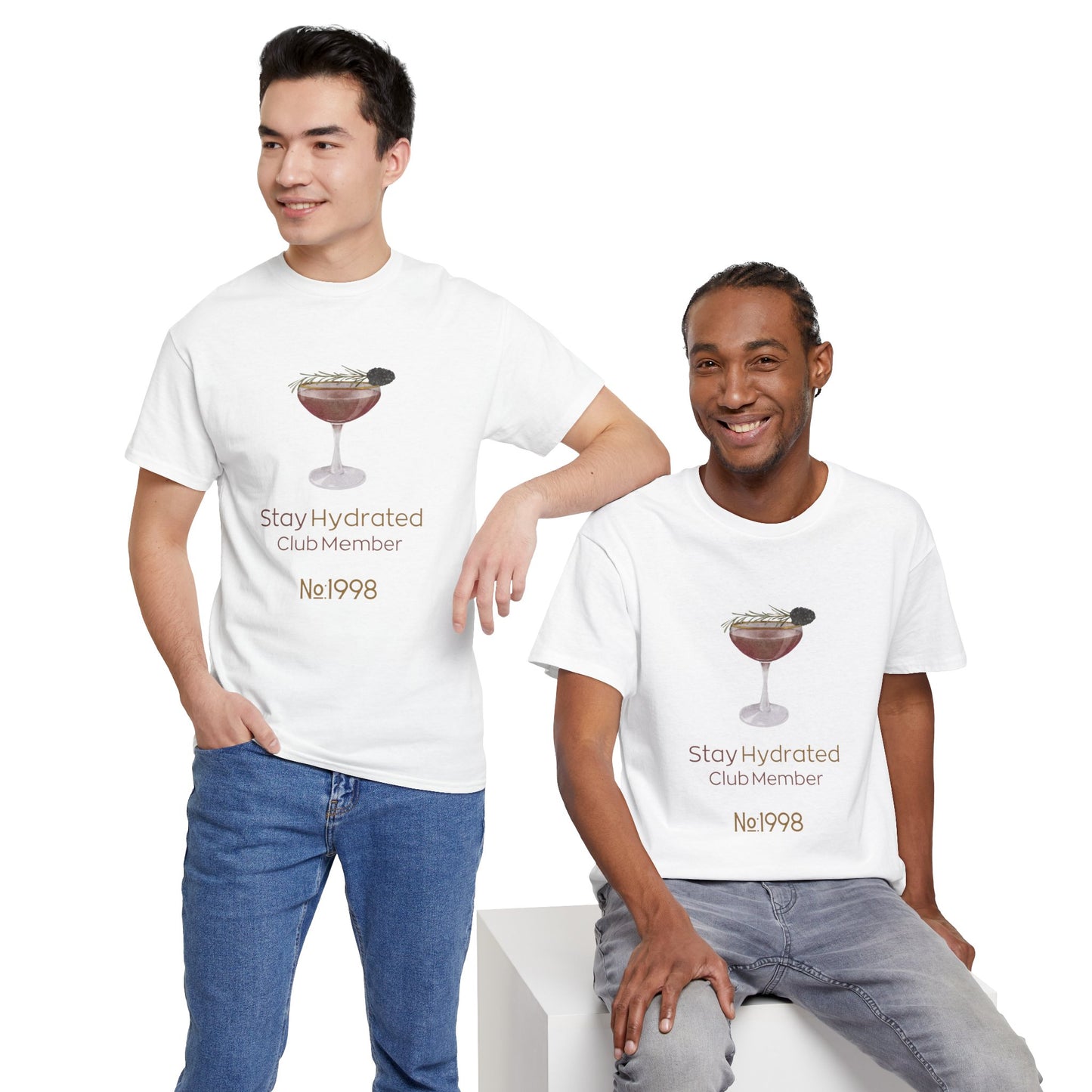 Stay Hydrated Club Tee / Front Edition