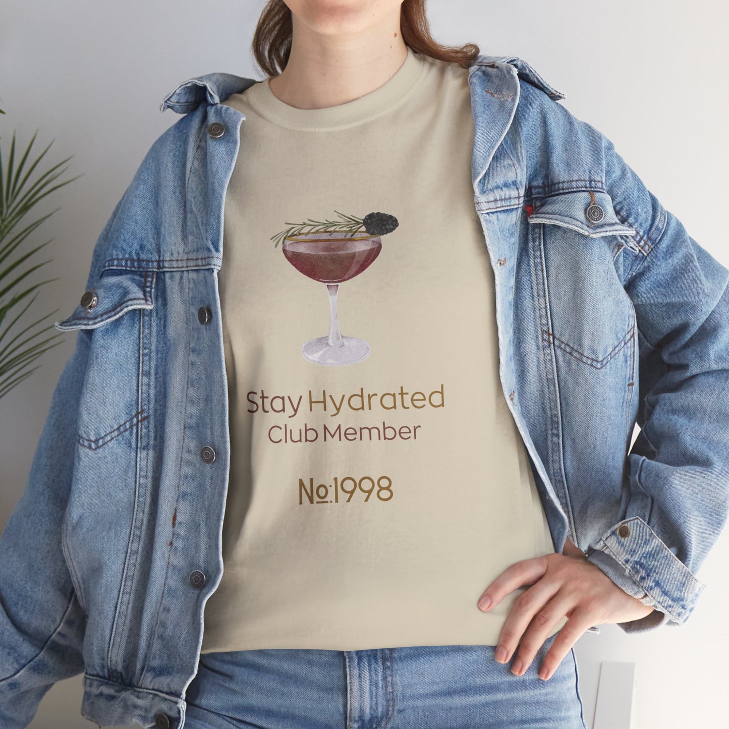 Stay Hydrated Club Tee / Front Edition