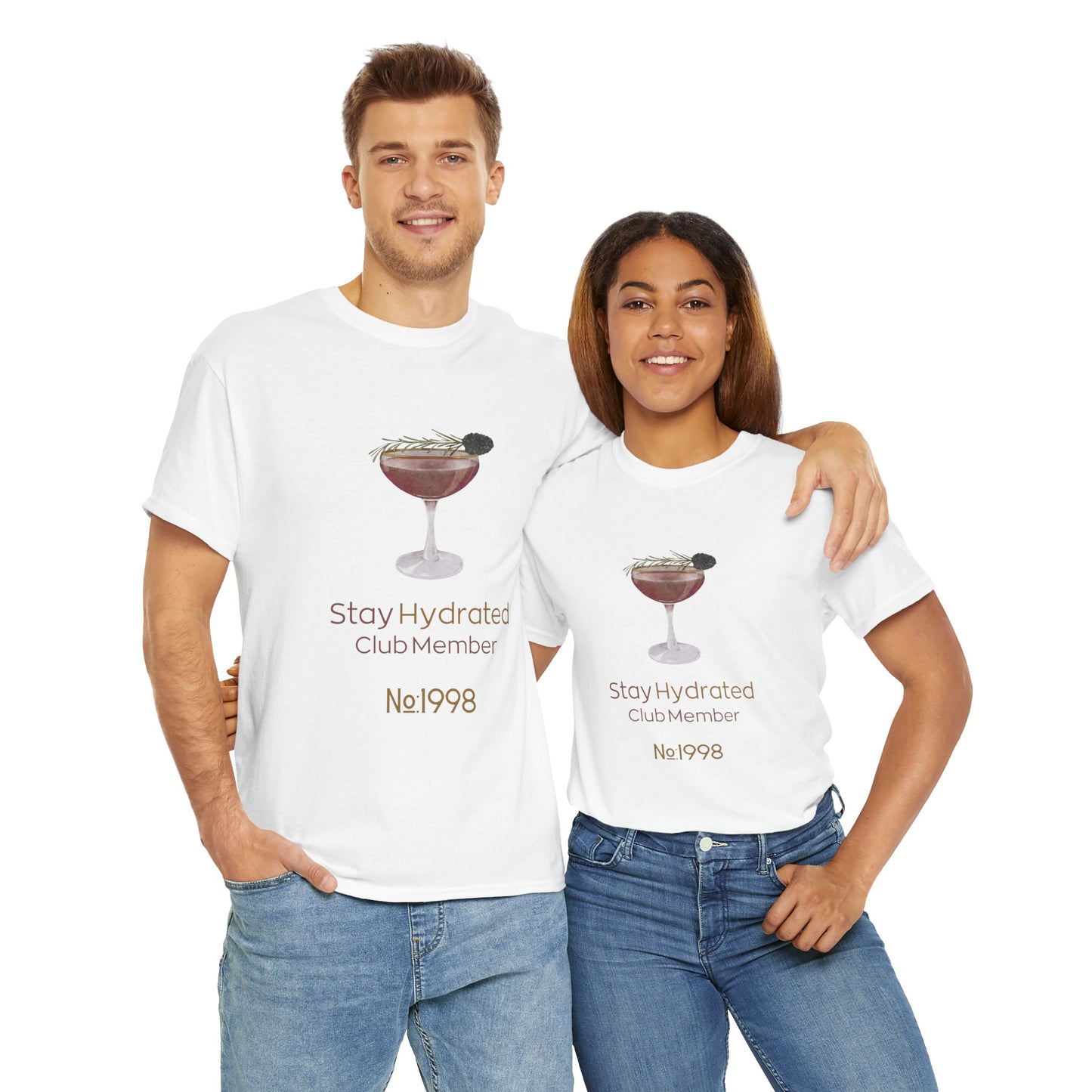 Stay Hydrated Club Tee / Front Edition