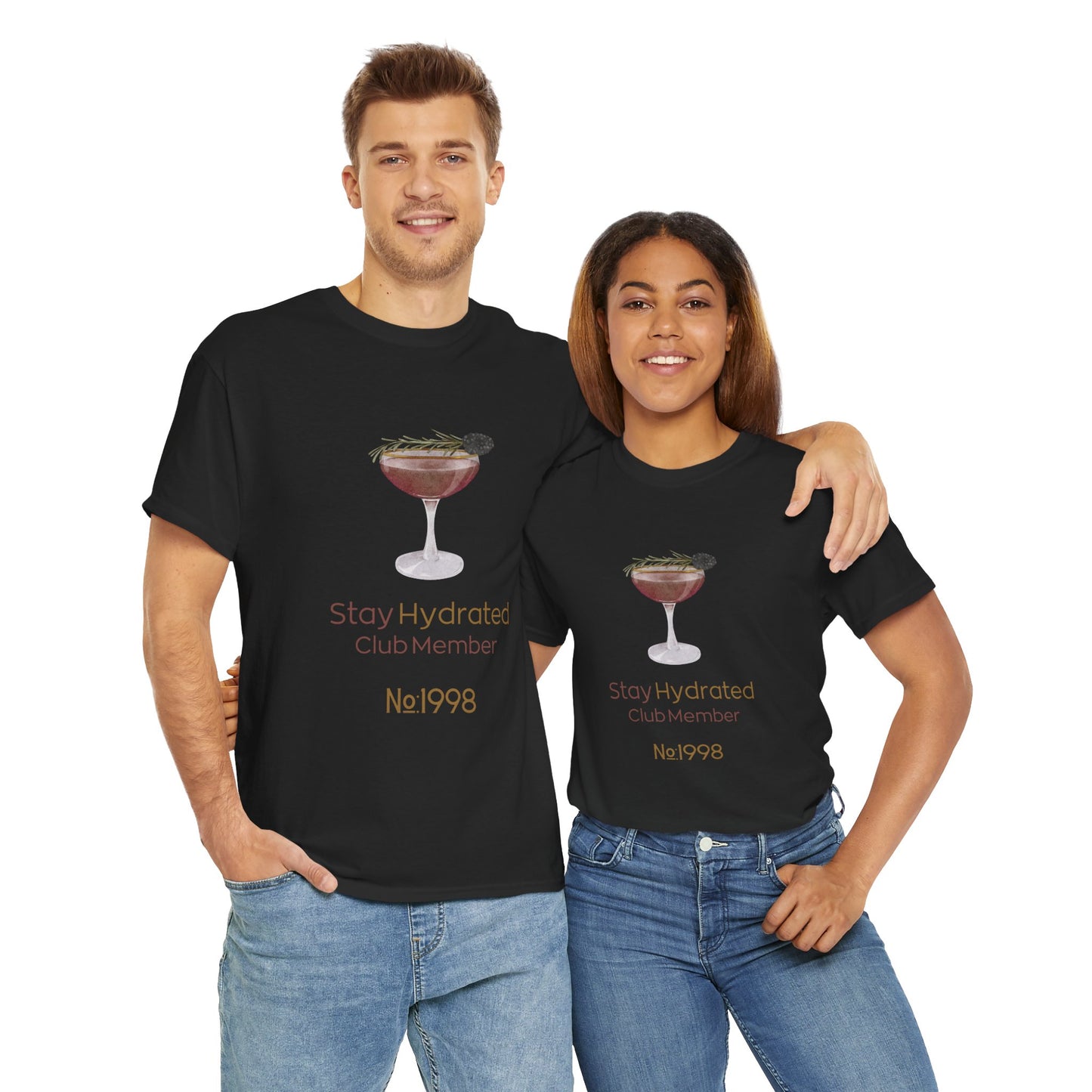 Stay Hydrated Club Tee / Front Edition