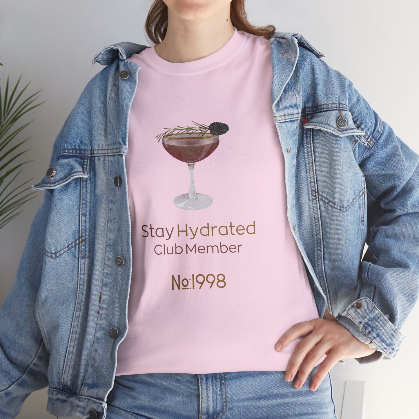 Stay Hydrated Club Tee / Front Edition