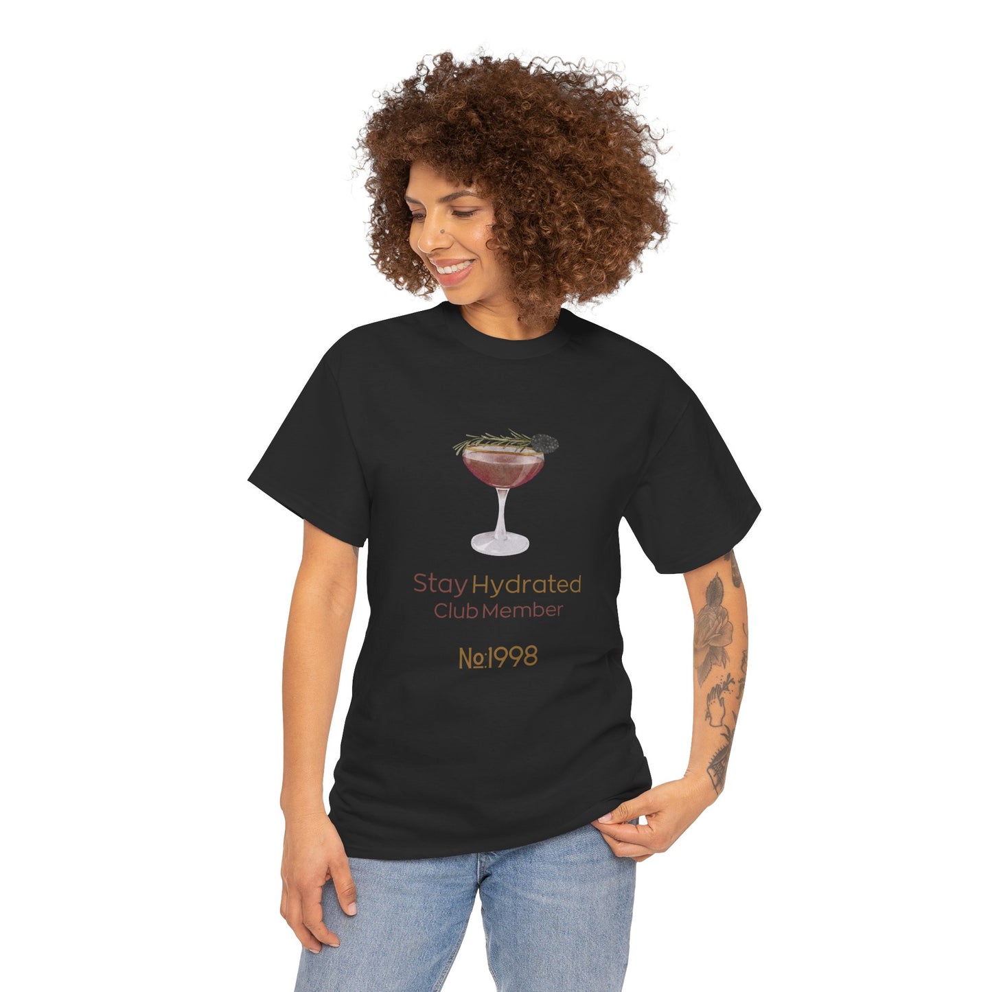 Stay Hydrated Club Tee / Front Edition