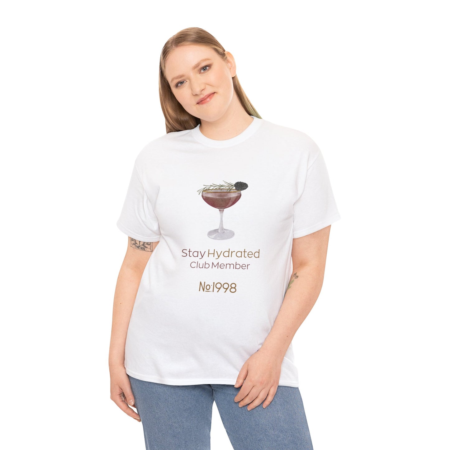 Stay Hydrated Club Tee / Front Edition