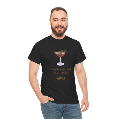Stay Hydrated Club Tee / Front Edition