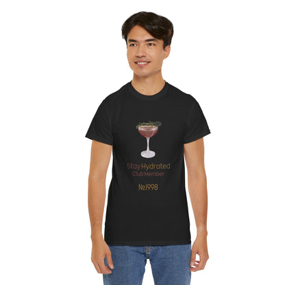 Stay Hydrated Club Tee / Front Edition