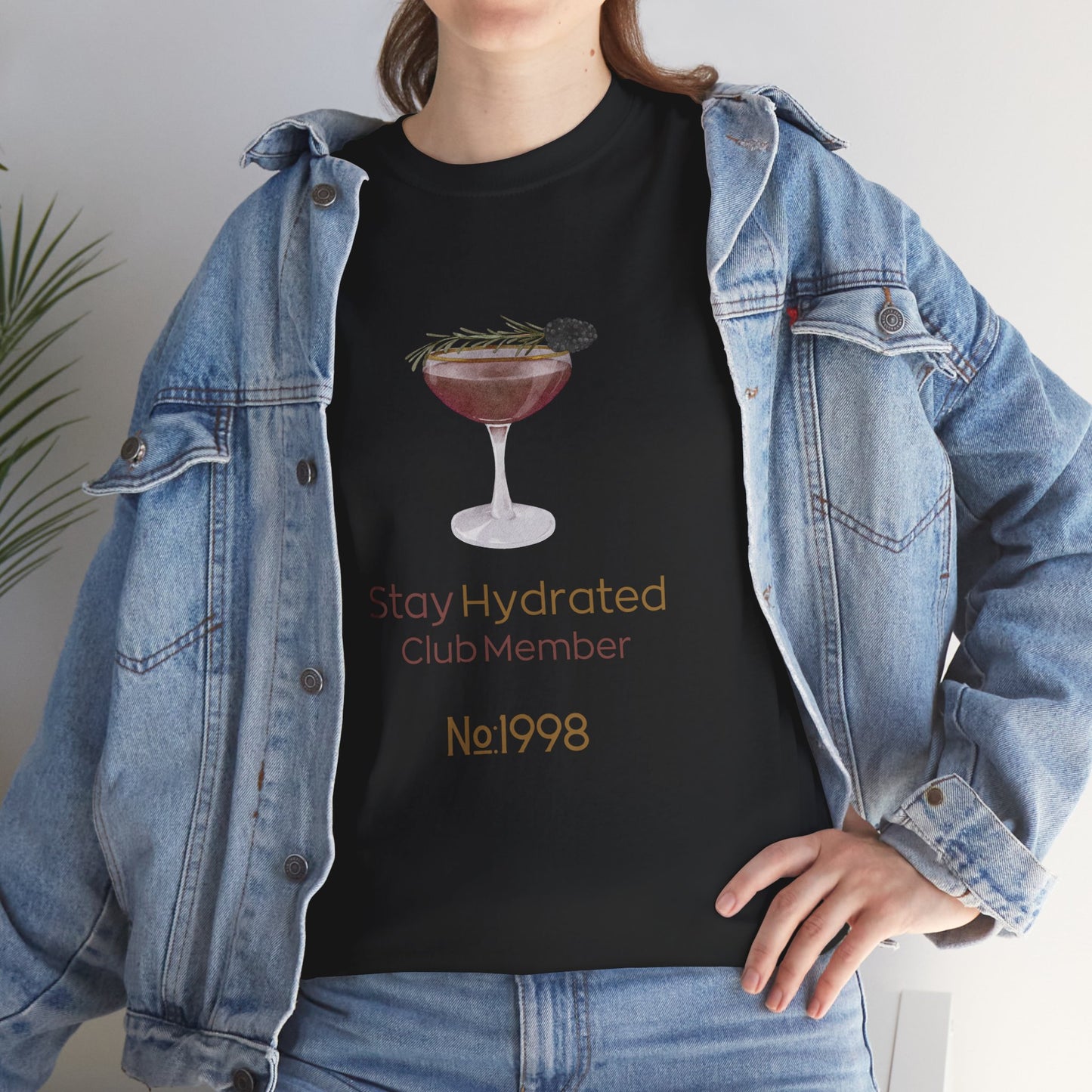Stay Hydrated Club Tee / Front Edition