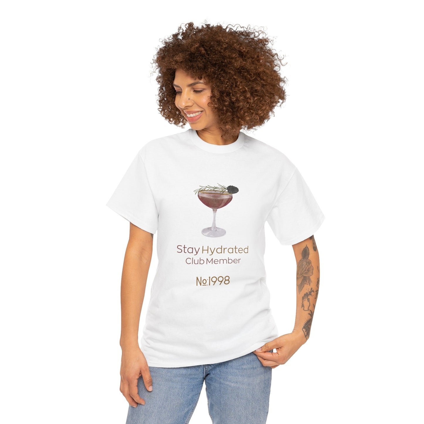 Stay Hydrated Club Tee / Front Edition